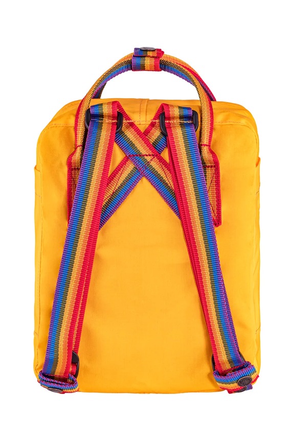 Chlapec Detský ruksak Fjallraven Kanken Rainbow Mini F23621.141.907 žltá