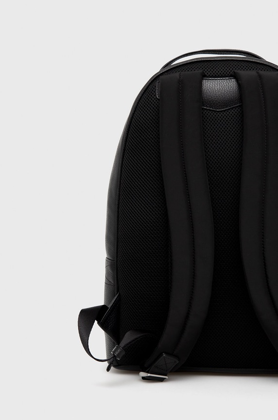 Kožni ruksak Emporio Armani crna Y4O334.Y068E.NOS