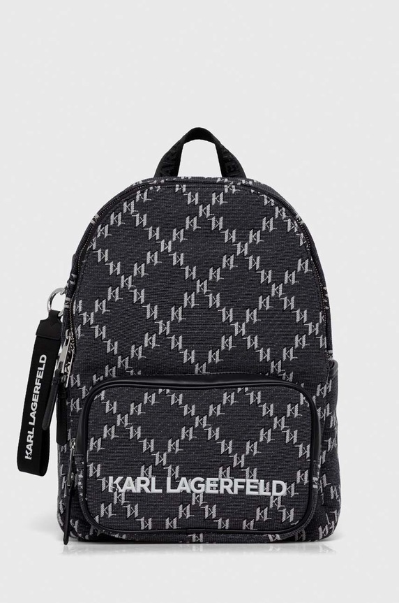 Batoh Karl Lagerfeld vzorovaný černá 236M3026