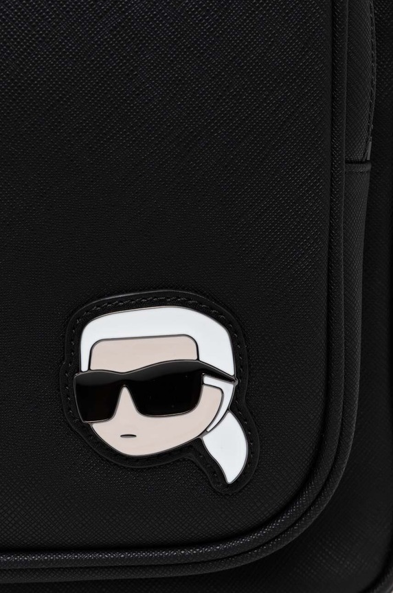 Akcesoria Karl Lagerfeld plecak K/IKONIK 240M3119 czarny