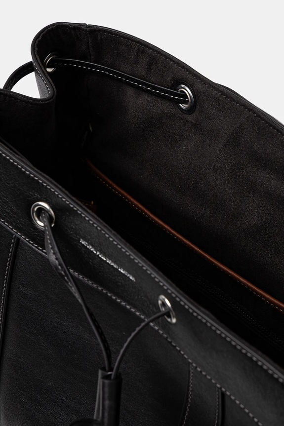 Coach plecak skórzany CV982 czarny