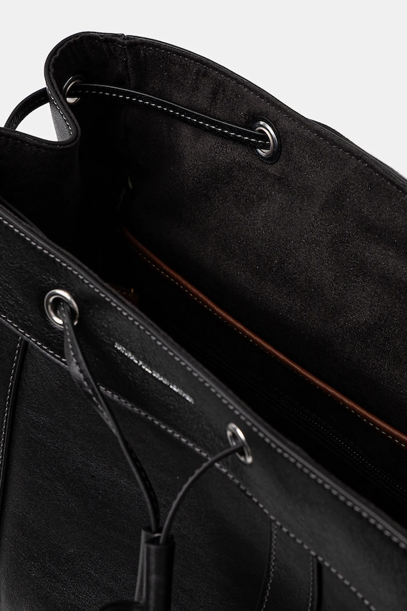 Coach plecak skórzany CV982 czarny