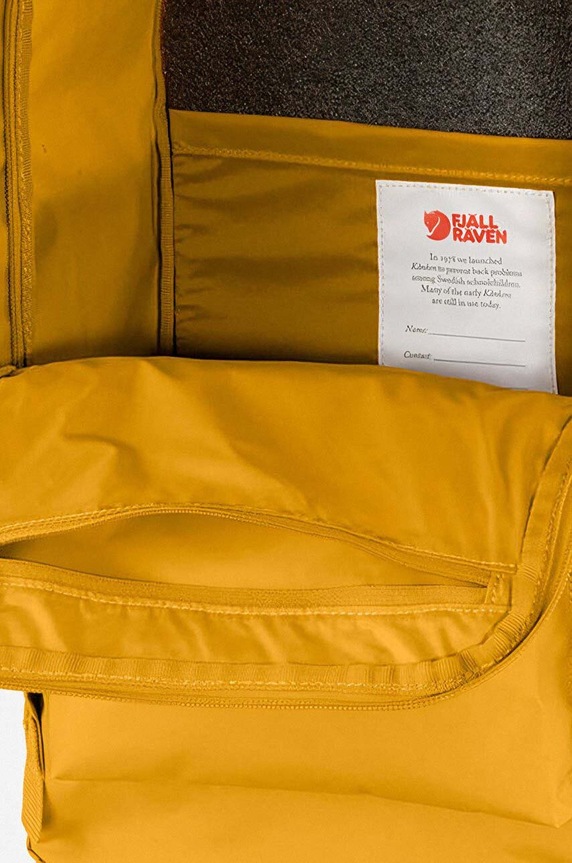 Fjallraven backpack Kanken Laptop F23524.160 yellow
