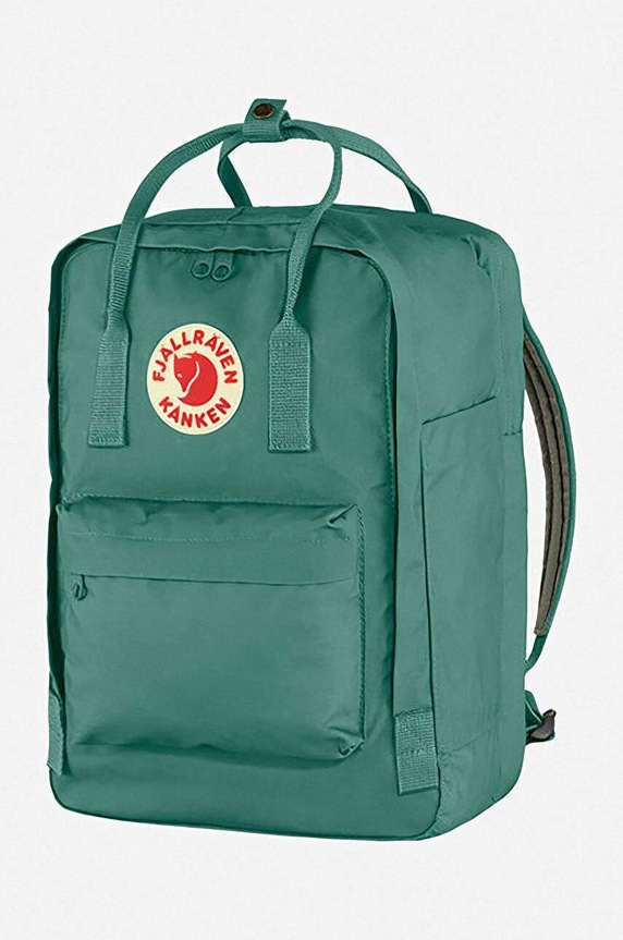Doplňky Batoh Fjallraven Kanken Laptop 15" F23524 664 F23524.664 zelená