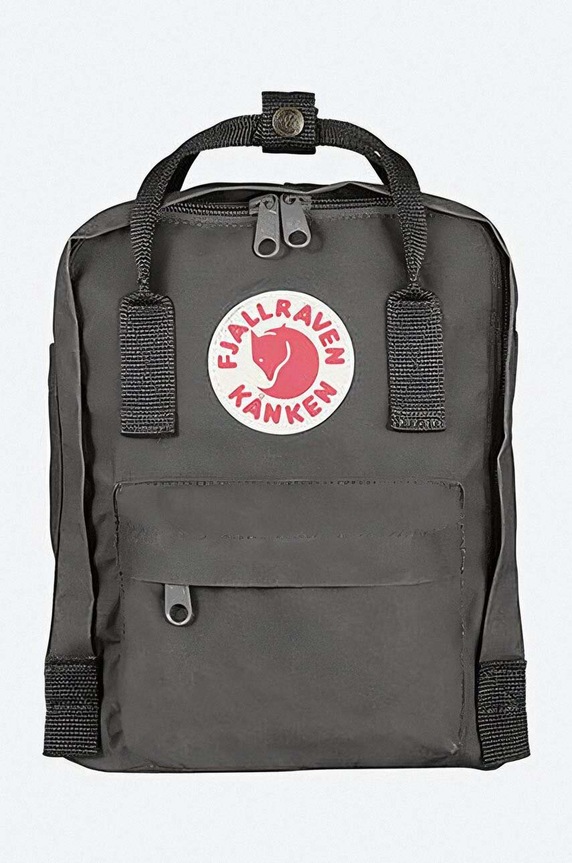 Ruksak Fjallraven Kanken Mini natpis siva F23561.46