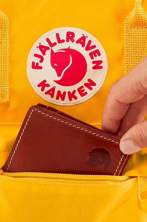 Σακίδιο πλάτης Fjallraven Kanken Mini F23561.550 μαύρο