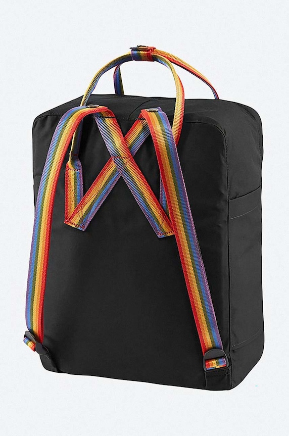 Fjallraven plecak Kanken Rainbow F23620.550.907 czarny SS26