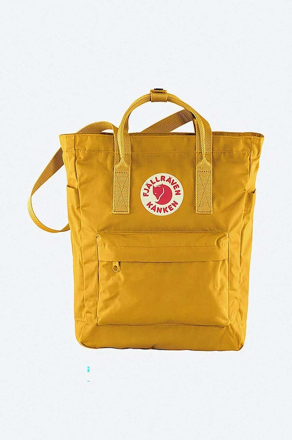 Σακίδιο πλάτης Fjallraven υφασμάτινο κίτρινο F23710.160
