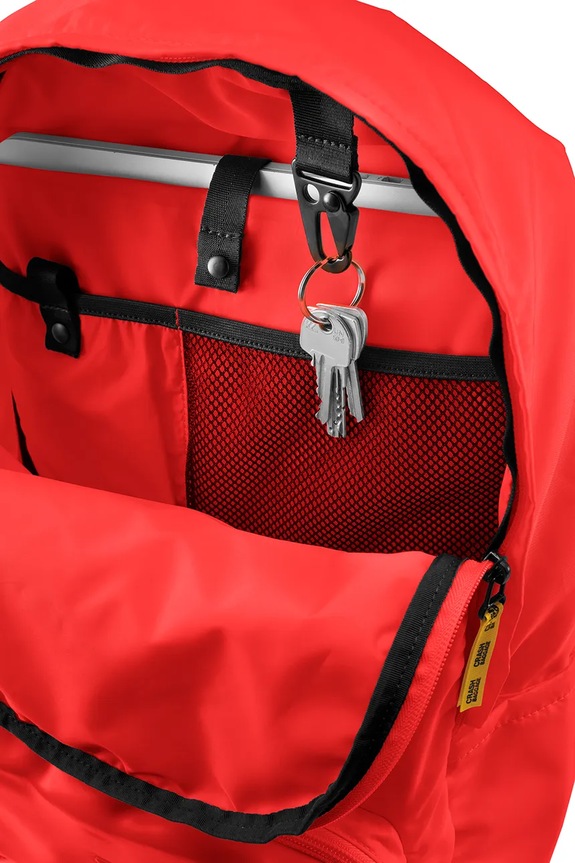 Crash Baggage plecak CRASH NOT CRASH 44x31x18 cm CB320 czerwony
