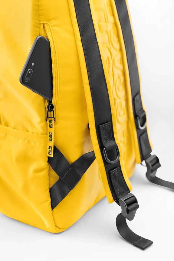 Crash Baggage plecak CRASH NOT CRASH 62x27x18 cm żółty CB322