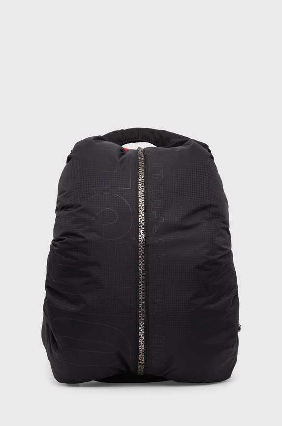 Σακίδιο πλάτης Diesel ZIP-D υφασμάτινο μαύρο X10052.P6872