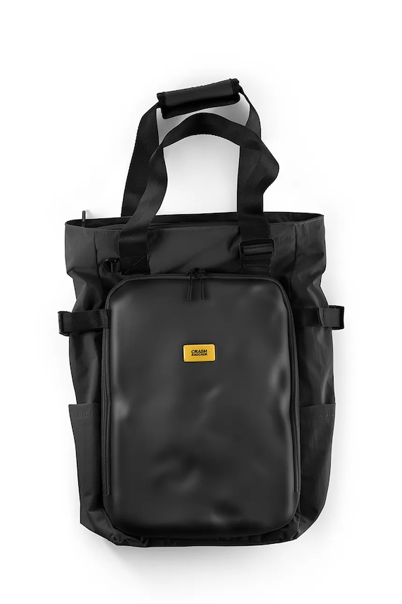 Crash Baggage plecak SOFT TOTE BAG 2.0 37x27x18 cm mieści A4 czarny CB324