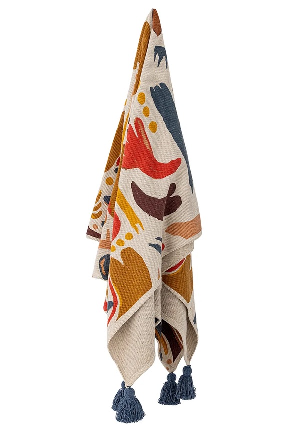 Prehoz Bloomingville Horus 160 x 130 cm 82062475 oranžová AA00