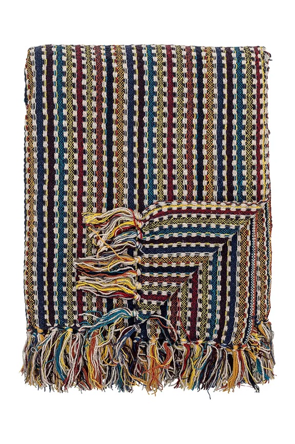Ριχτάρι Bloomingville 160x130 cm μπλε 82066430