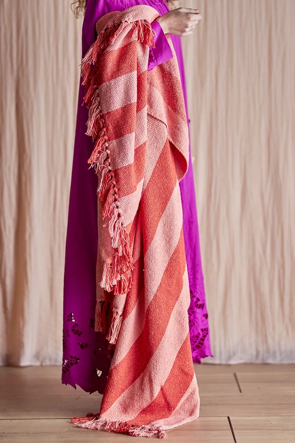 Ковдра Bloomingville Frello 160 x 130 cm помаранчевий 82062679