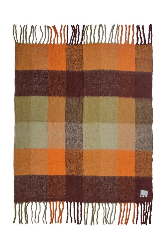 Покривало з домішкою вовни Byon Check 125 x 150 cm 5219801911 барвистий AA00