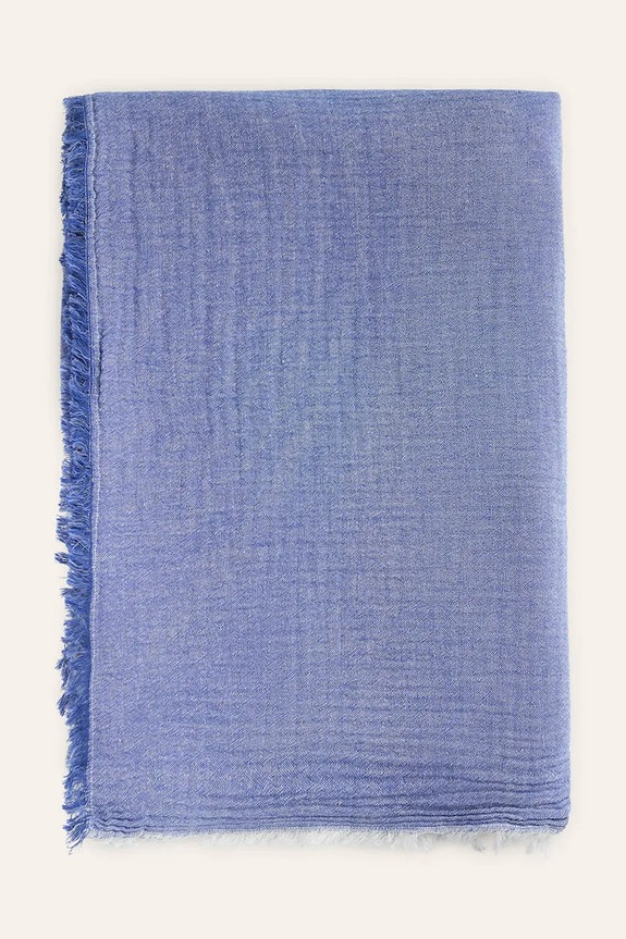 Pamučni prekrivač Calma House Layer 120 x 180 cm mornarsko plava LAYER.120P.AZU