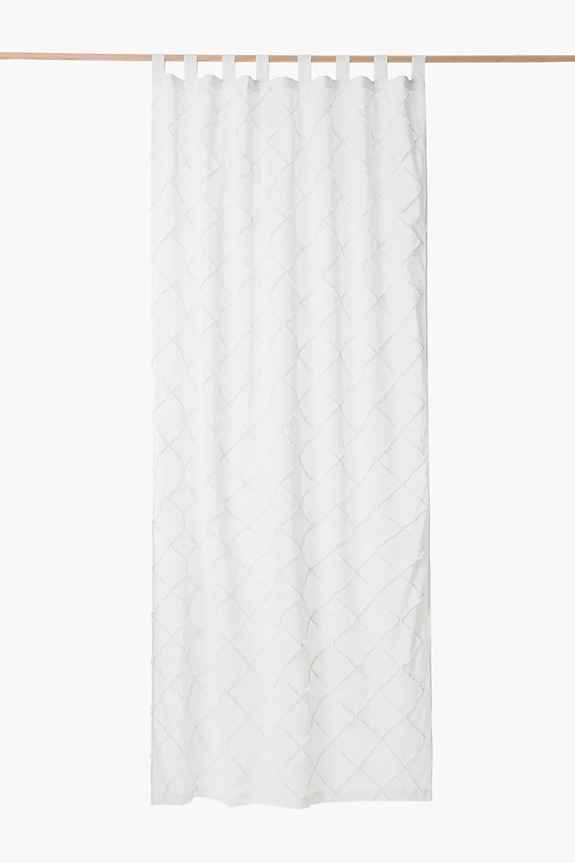 Calma House tenda decorativa Royal 140 x 280 cm bianco ROYAL.140.BCO