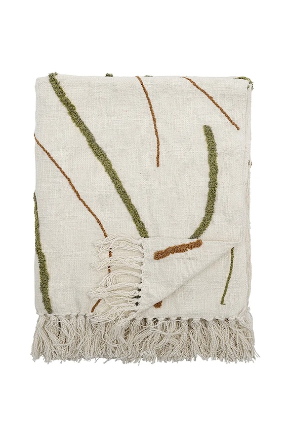 Deka Bloomingville 150 x 130 cm béžová 82062706