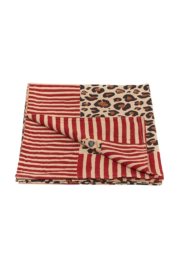 Doing Goods cuvertură de pat din bumbac Leopard Single 220 x 140 cm 1.40.30.085.070.4 multicolor AA00