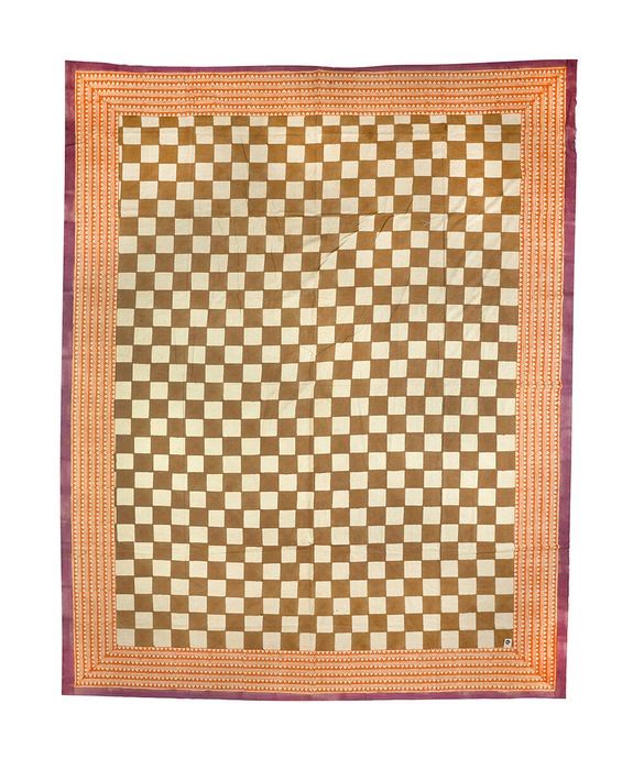 Doing Goods narzuta bawełniana Checkmate 220 x 140 cm multicolor 1.40.30.060.008.5