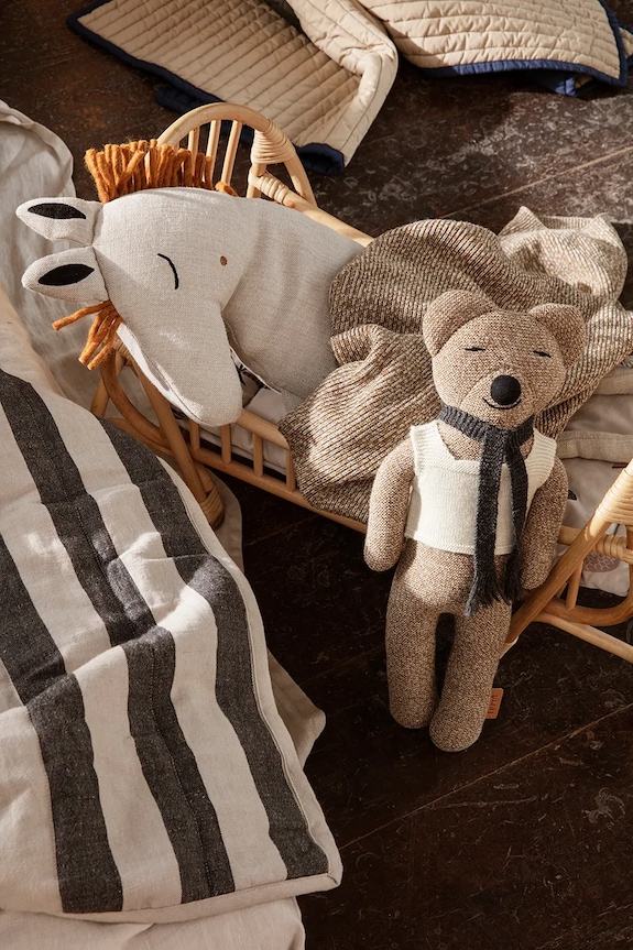 ferm LIVING copriletto con cotone Grand 120 x 170 cm 1104264319 multicolore