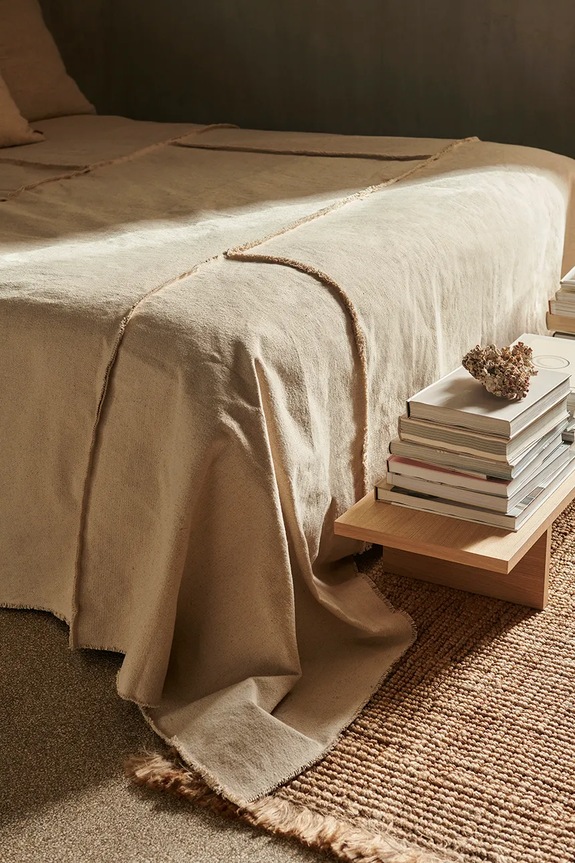 Salotto e camera ferm LIVING copriletto 1104267607 beige