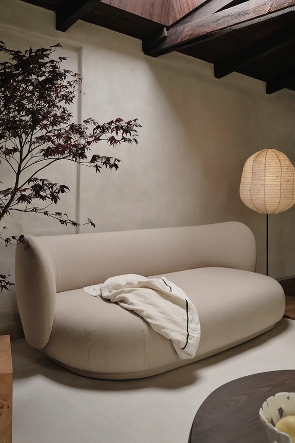 Ριχτάρι ferm LIVING μπεζ 1104268840