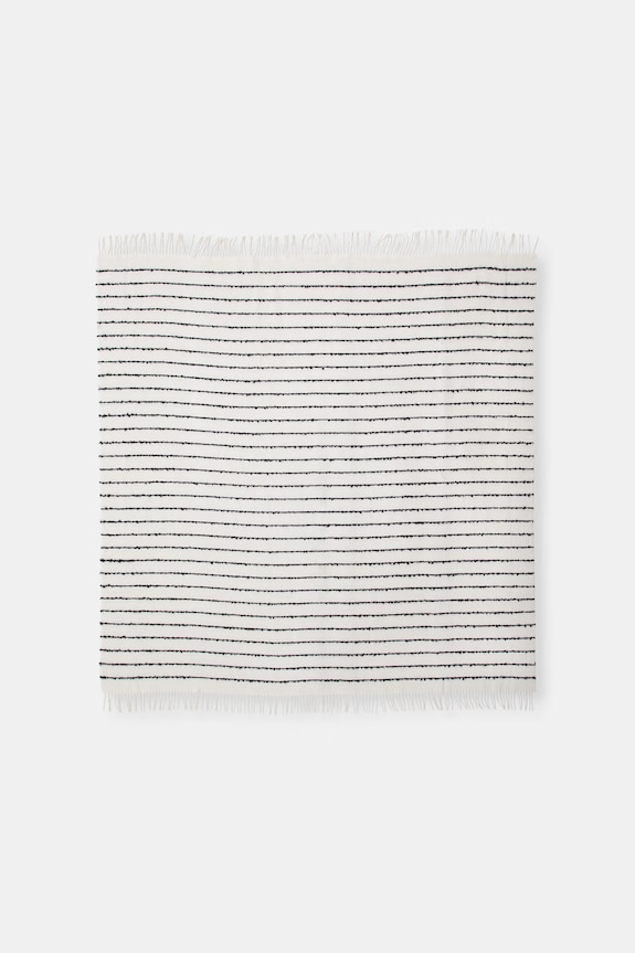 Inne posteľná prikrývka z bavlny 150 x 170 cm béžová RICA101.CANNESBOUCLE3