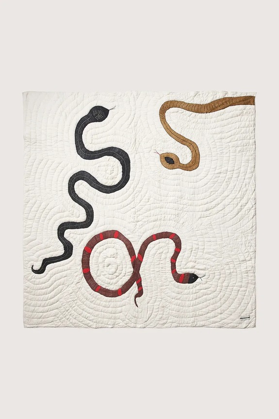 Pamučni prekrivač Bongusta Snake 260 x 265 cm šarena BON39