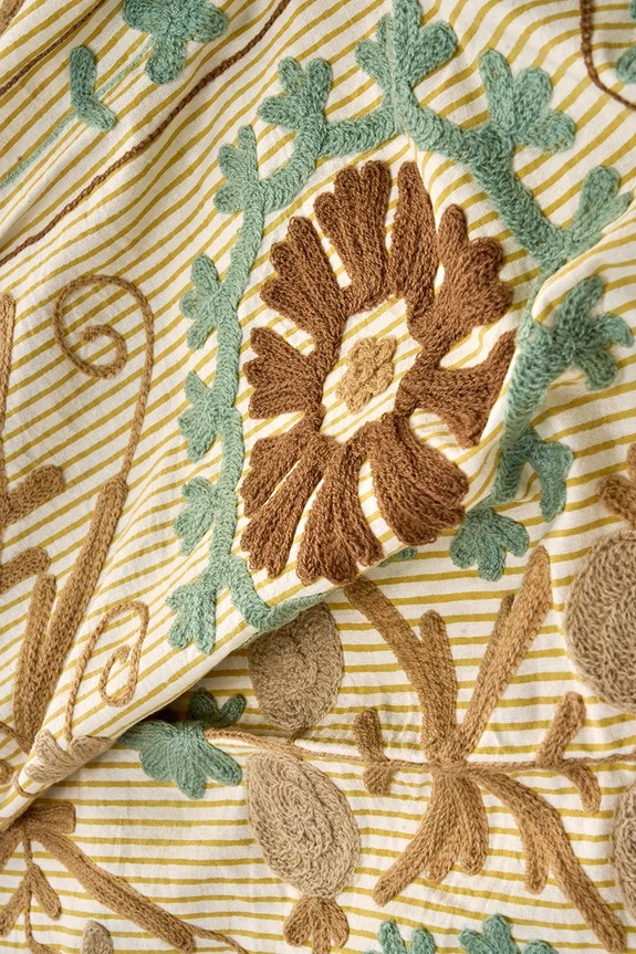 Madam Stoltz narzuta bawełniana 130 x 180 cm 325.03 multicolor AA00