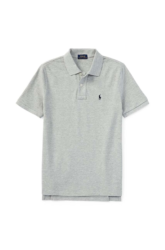Polo Ralph Lauren - Gyerek póló 110-128 cm gombolós szürke 322603252002