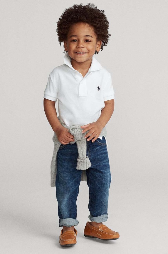 Polo Ralph Lauren - Gyerek póló 110-128 cm fehér 322603252004