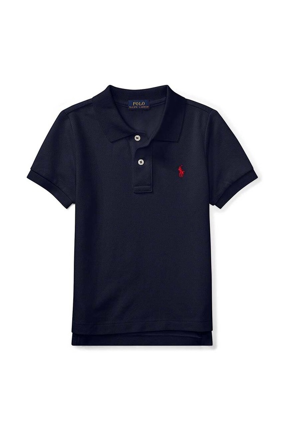 Polo Ralph Lauren - Детска тениска с яка 110-128 cm памук тъмносин 322603252005