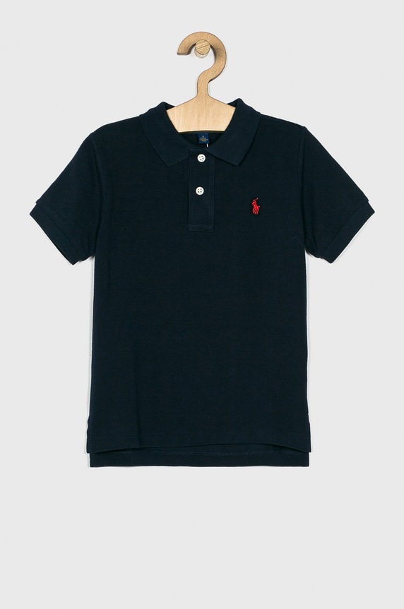 Момче Polo Ralph Lauren - Детска тениска с яка 110-128 cm 322603252005 тъмносин