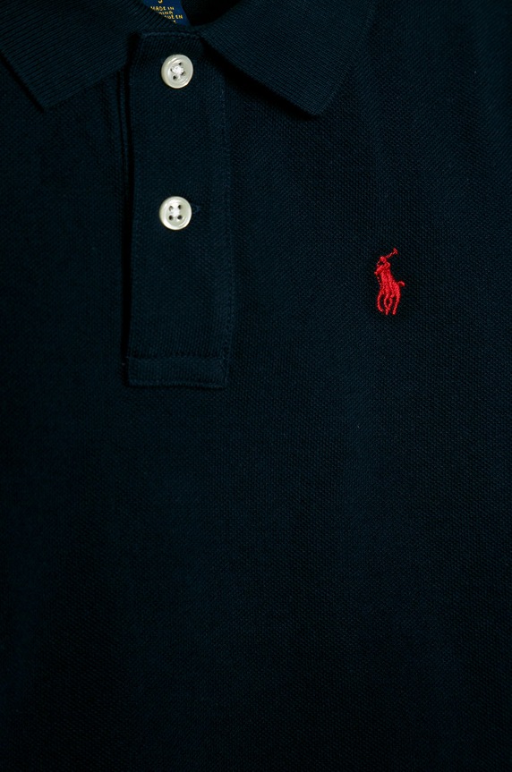 Polo Ralph Lauren - Детска тениска с яка 110-128 cm 322603252005 тъмносин