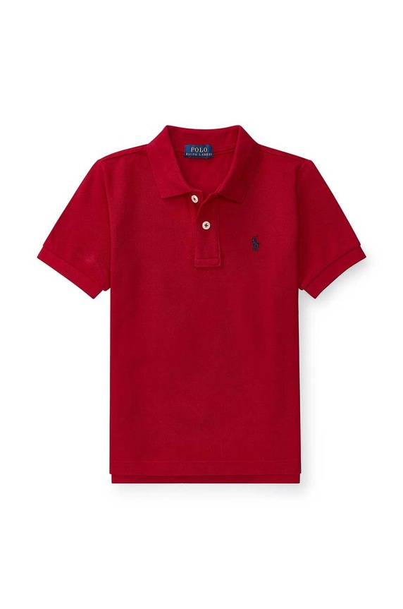 Polo Ralph Lauren - Tricou polo copii 110-128 cm fixat rosu 322603252009