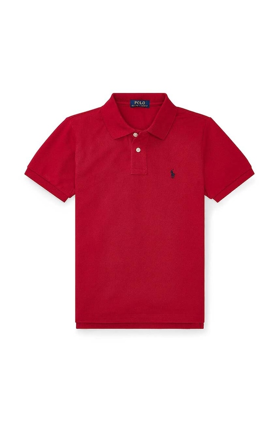Polo Ralph Lauren - Polo dziecięce 134-176 cm 323547926007 bawełna czerwony 323547926007