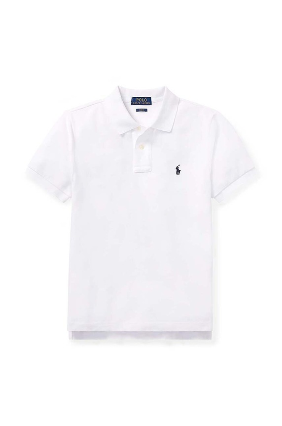 Polo Ralph Lauren - Gyerek póló 134-176 cm gombolós fehér 323547926002