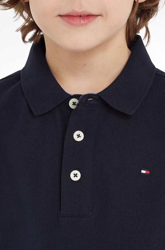 Tommy Hilfiger tricou polo copii 74-176 cm KB0KB03975 bleumarin