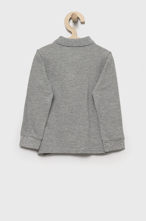 Băieți United Colors of Benetton longsleeve din bumbac pentru copii 3089G3009.P.NOS gri