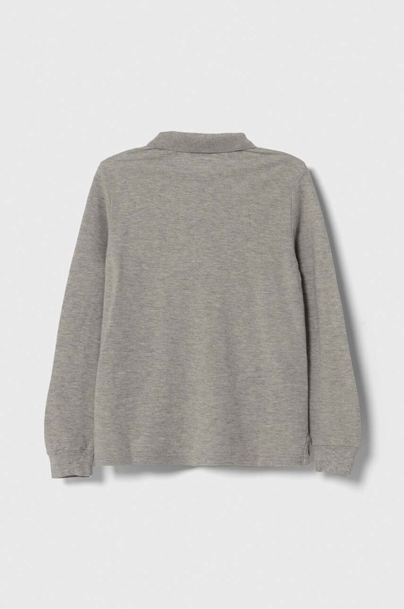 United Colors of Benetton longsleeve din bumbac pentru copii 3089C300Z.G.NOS gri AA00