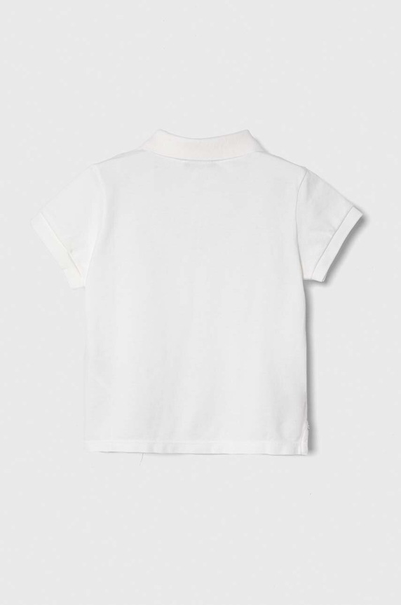 Dětské polo tričko United Colors of Benetton 3WG9G300A.P.Continuativ bílá AA00
