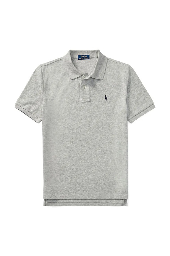 Polo Ralph Lauren polo dziecięce bawełniane 323603252002 szary AA00