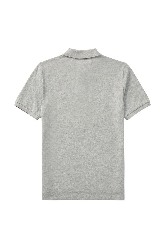 Chłopiec Polo Ralph Lauren polo dziecięce bawełniane 323603252002 szary