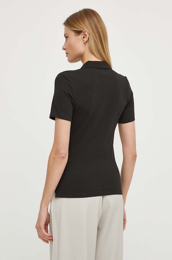 Îmbrăcăminte Tommy Hilfiger tricou polo WW0WW42047 negru