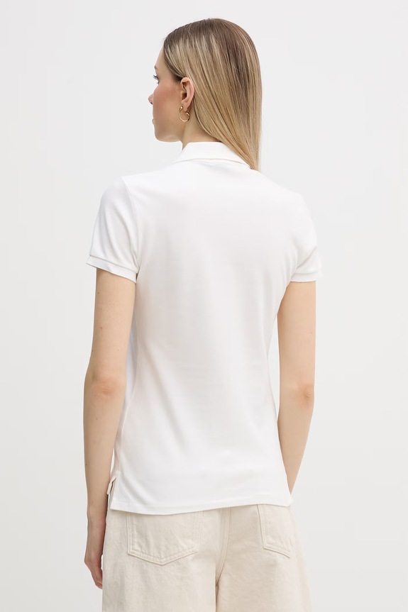Oblečenie Polo Ralph Lauren polo tričko dámske 211B18200 béžová