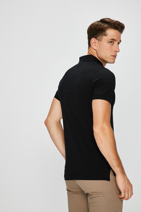 Tommy Hilfiger - Πόλο μαύρο MW0MW04975
