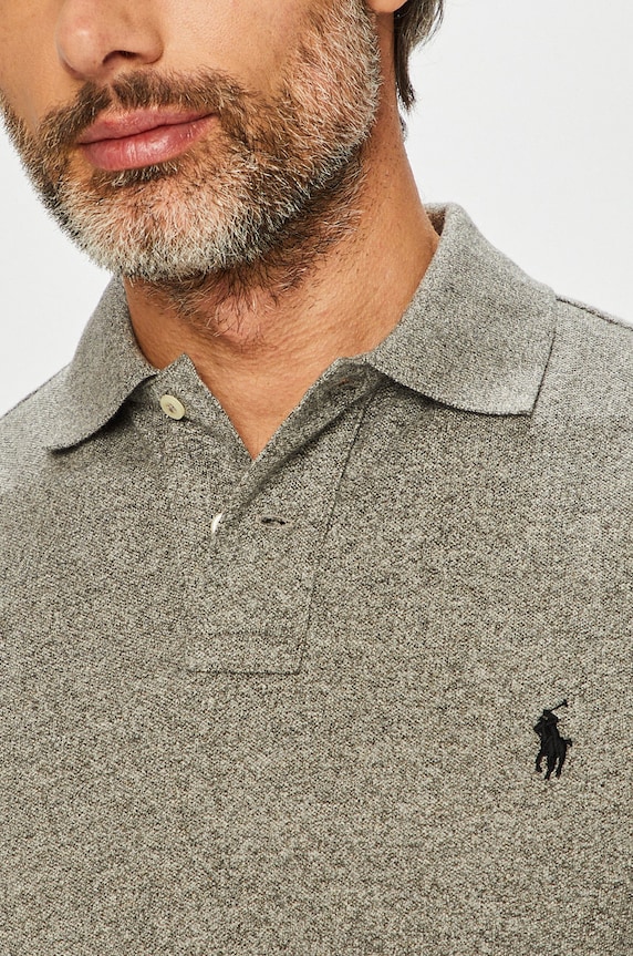 Polo Ralph Lauren - Poló 710548797011 szürke AA00