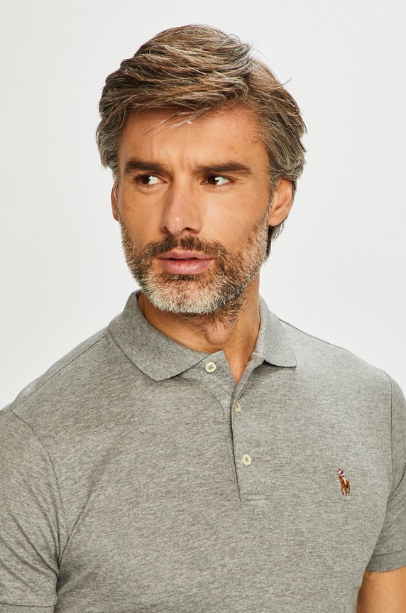 Polo Ralph Lauren - Πόλο 710685514005 γκρί